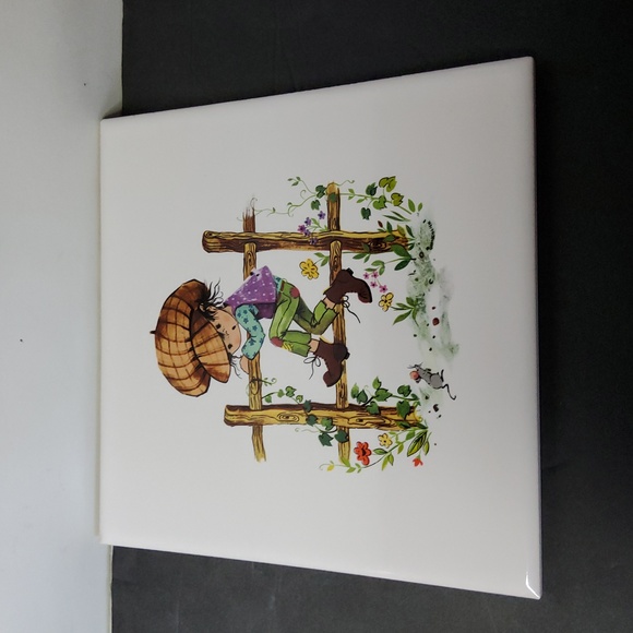 Bundle of two, VTG Hyalyn Tiles/Thivets. - Picture 4 of 8